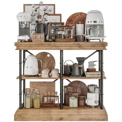 厨房用品组合 厨房置物架